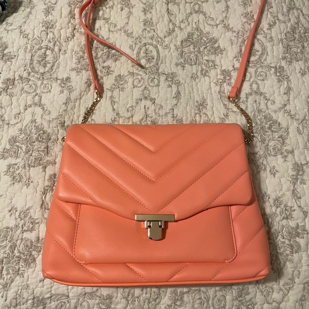 A new day coral crossbody